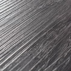 Vidaxl PVC talne plošče 5,26 m2 2 mm črne in bele