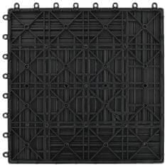 Vidaxl Talne plošče 22 kosov 30x30 cm 2 m2 WPC sive