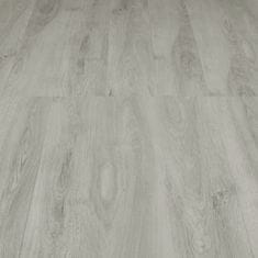 Vidaxl Samolepilne talne deske 4,46 m2 3 mm PVC svetlo sive