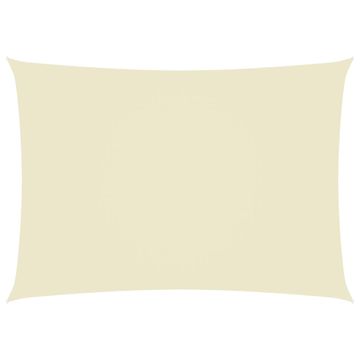 Vidaxl Senčno jadro oksford blago pravokotno 2,5x4,5 m krem