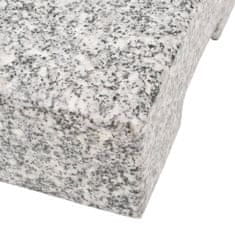 Greatstore Podstavek za senčnik granit pravokoten 25 kg