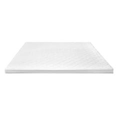 shumee Nadvzmetnica hladna pena 180x200 cm jajčast profil 6 cm