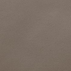 Vidaxl Senčno jadro oksford blago kvadratno 3,6x3,6 m taupe