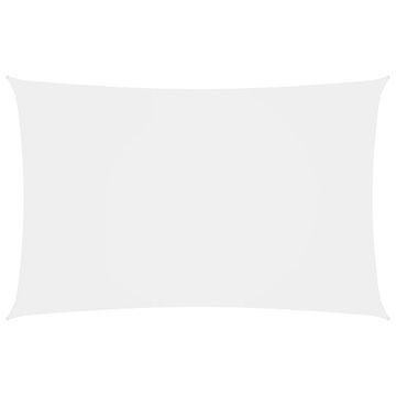 Vidaxl Senčno jadro oksford blago pravokotno 3x6 m belo