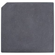 Vidaxl Utežna plošča za senčnik granit kvadratna 25 kg