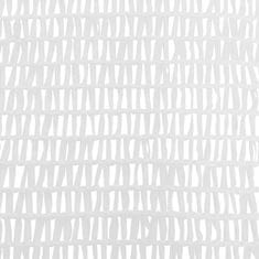 Vidaxl Zaščitna mreža bela 3,6x50 m HDPE 195 g/m²