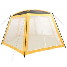 Vidaxl Šotor za bazen iz blaga 590x520x250 cm rumen