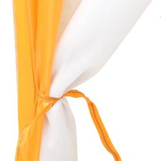 Vidaxl Šotor za bazen iz blaga 590x520x250 cm rumen