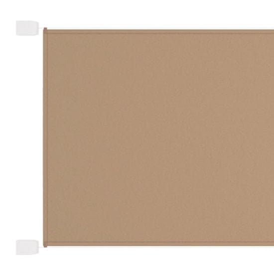 shumee Vertikalna markiza taupe 300x270 cm tkanina oxford