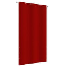Vidaxl Balkonsko platno rdeče 120x240 cm tkanina Oxford