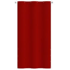Vidaxl Balkonsko platno rdeče 120x240 cm tkanina Oxford
