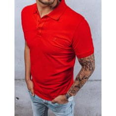 Dstreet Moška polo majica HENA rdeča px0546 S