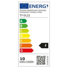 TaoTronics TT-DL22 LED namizna svetilka, ultra tanka, srebrna