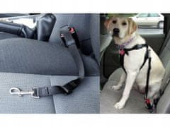 ER4 Varnostni pas za psa povodec za mačko v avtomobilu