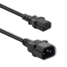 Qoltec napajalni kabel za napajalni sistem ups | c13 / c14 | 3x1,5 mm² | 1,8 m