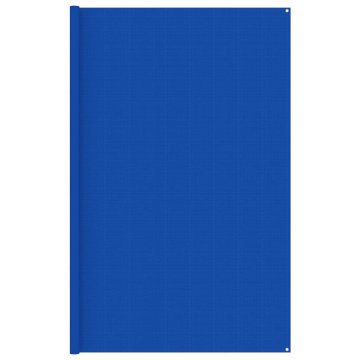Vidaxl Preproga za šotor 300x600 cm modra HDPE