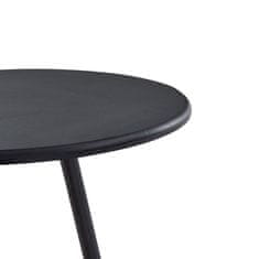 Vidaxl Barska garnitura 5-delna plastika siva
