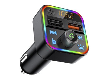 Blow LED RGB avto FM oddajnik MP3 bluetooth 5.0 2x USB 3.0 12-24V