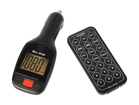 Blow Avto FM oddajnik MP3 SD USB 12-24V + daljinski upravljalec