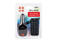 Blow Avto FM oddajnik MP3 SD USB 12-24V + daljinski upravljalec