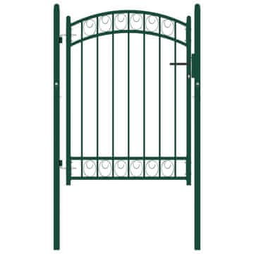 Vidaxl Ograjna vrata EMMEN 104 x 98,5 cm Zaklenljivo