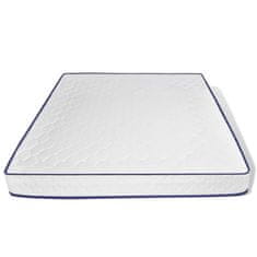 Vidaxl Vzmetnica iz spominske pene 200 x 180 x 17 cm mehka