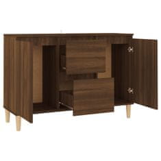 Vidaxl Omara, dimljen hrast, 103,5x35x70 cm