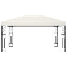 Vidaxl Paviljon 3x4 m krem blago