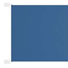 Greatstore Vertikalna markiza modra 60x600 cm tkanina oxford