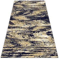 Decormat Vinilna preproga Rumeni retro pasovi 60x90 cm 