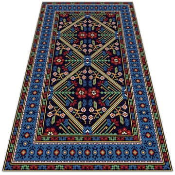 Decormat PVC podloga Geometrijske retro cvetje