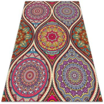 Decormat Vinilna preproga Barvita mandala