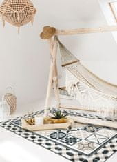 Decormat Vinilna preproga Trikolorna geometrija 60x90 cm 