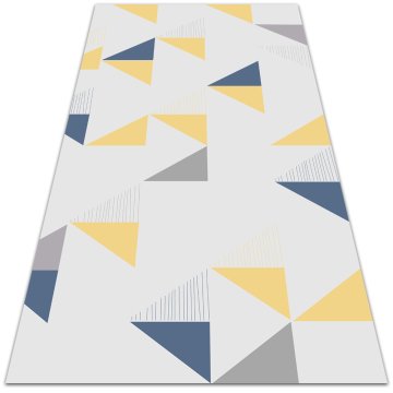 Decormat Vinilna preproga Geometrijski trikotniki