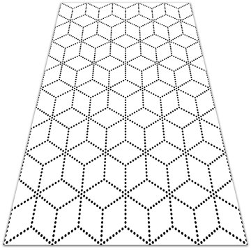 Decormat Vinil preproga Tri -dimenzionalne kocke