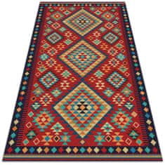 Decormat Zunanja preproga Barvitni retro trikotniki 140x210 cm 
