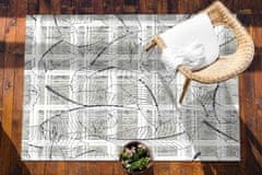 Decormat Zunanja preproga Listi pošasti 60x90 cm 
