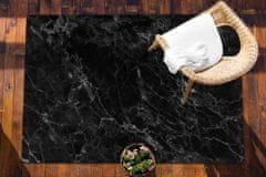 Decormat Zunanja preproga Črni marmor 140x210 cm 
