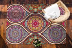 Decormat Zunanja preproga Barvita mandala 140x210 cm 