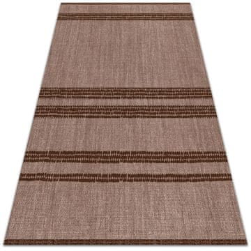 Decormat Zunanja preproga Rjava v linijah