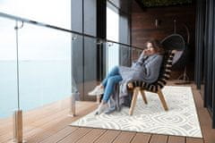 Decormat Zunanja preproga Vzorec rib 60x90 cm 