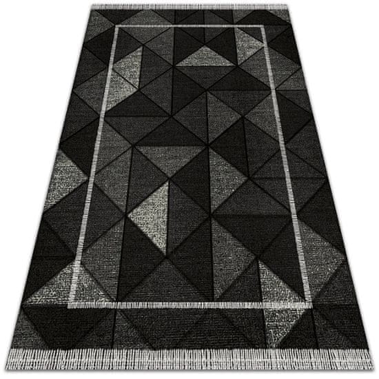 Decormat Zunanja preproga 3D učinek trikotniki