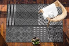 Decormat Zunanji tepih Mešanica različnih modelov 150x225 cm 