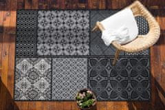 Decormat Zunanja preproga Mešanica modelov 140x210 cm 