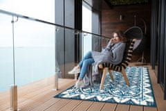 Decormat Zunanja preproga Abstraktna kolesa 150x225 cm 