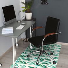 Decormat Podloga za stol Green leaves 140x100 cm 15 cm 