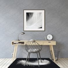 Decormat Podloga za stol Belo pero 120x90 cm 15 cm 