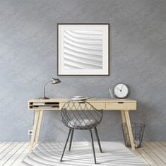 Decormat Podloga za zaščito tal Beli utori 120x90 cm 15 cm 
