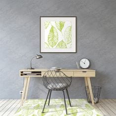 Decormat Podloga za zaščito tal Zeleni listi 120x90 cm 15 cm 