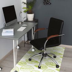 Decormat Podloga za zaščito tal Zeleni listi 120x90 cm 15 cm 